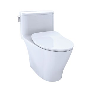 TOTO Nexus GPF Elongated One Piece Toilet High Efficiency Flush Seat Included Wayfair